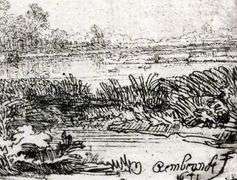 Rembrandt, original rare edition gravure