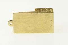 14K Yellow Gold 3D House Home Sweet Home Charm/Pendant