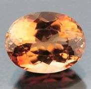 Stunning 7.24ct bicolor Champagne Topaz