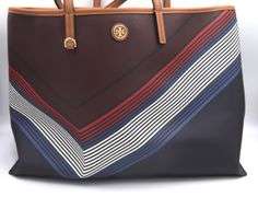 Tory Burch Large Multi Color Tote