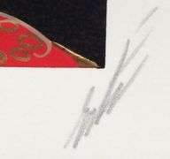 Very collectable original signed Erte