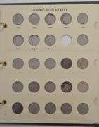 Littleton "V" Nickel Complete Littleton Album With Extra Coins