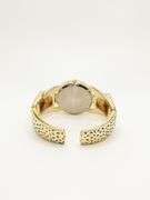 18kt GP Leopard Geneva Bangle Watch