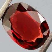 Ravishing 1.67ct rich red Spessartite Garnet