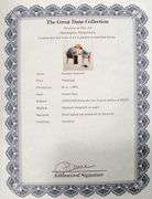 Extremely rare and collectable hand signed Norman Rockwell