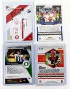 4 NFL Quarterback Greats Football Cards