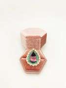 GROUP LOT OF 4X GEMSTONE RINGS