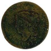 1817 Coronet Head Large Cent