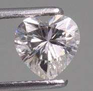 GORGEOUS 0.25 CARAT HEART CUT NATURAL DIAMOND LOOSE GEMSTONE- D/E COLOR- VVS1