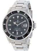 Rolex Submariner Date 16800, 40mm, Black Dial, Stainless Steel