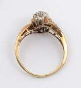 Sparkling Diamond Cluster Ring