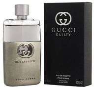GUCCI GUILTY POUR HOMME MEN'S EAU DE TOILETTE SPRAY 3.0oz BRAND NEW