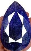 HUGE 1130.00 CARAT NATURAL ROYAL BLUE SAPPHIRE PEAR CUT LOOSE GEMSTONE