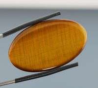 Full body shimmer! 42.58ct Golden Tiger Eye cabochon