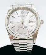 Men's Stainless Steel Classic Diver Watch w/ Day Date