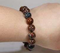 Fashionalble 199ct natural Pietersite bead bracelet