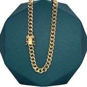 7MM 14K GOLD MIAMI CUBAN LINK CHAIN