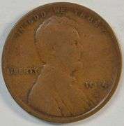 Rare key date 1914-D Lincoln Cent in Fine