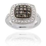 Champagne Diamond Ring