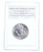 MS66 FBL 1963 Franklin Half Dollar - Graded AGS