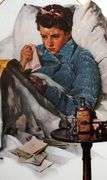 Serigraph collectable Norman Rockwell