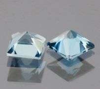 AAA London blue! 1.44ct Topaz pair