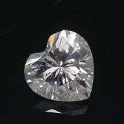 GORGEOUS 0.25 CARAT HEART CUT NATURAL DIAMOND LOOSE GEMSTONE- D/E COLOR- VVS1