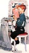 Serigraph collectable Norman Rockwell