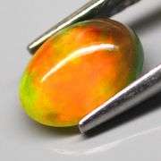 Captivating 1.20ct untreated bi-color Opal