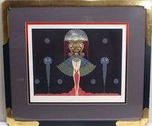 Very collectable original signed Erte
