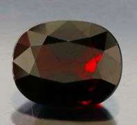 Glittering! 4.66ct red Spessartite garnet