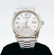 Men's Stainless Steel Classic Diver Watch w/ Day Date