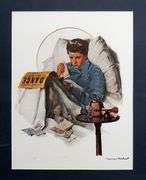 Serigraph collectable Norman Rockwell