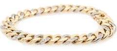 What an Incredible 0.75ctw Single Cut Diamond Link Bracelet in 14K