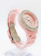 Fancy Pink Geneva & Gemstone Watch