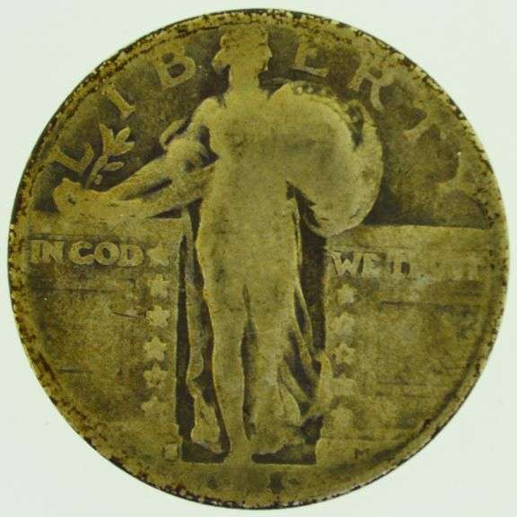 1929-S Standing Liberty Quarter Dollar