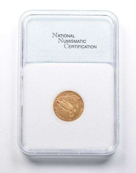 MS64 1912 $2.50 Indian Head Gold Quarter Eagle NNC