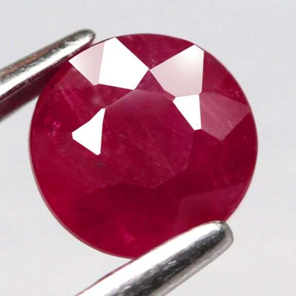 Rich .84ct top red Ruby