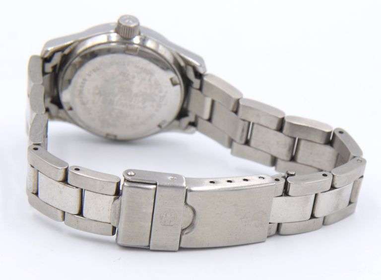 Group Lot of 3 Ladies Watches. Burberry, Ebel and Brown Marker Watch