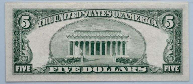 $5 1953A Star US Note PMG 66 Gem Uncirculated EPQ