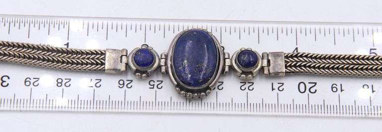 Group Lot of 6 Vintage 925 Sterling Silver Bracelet