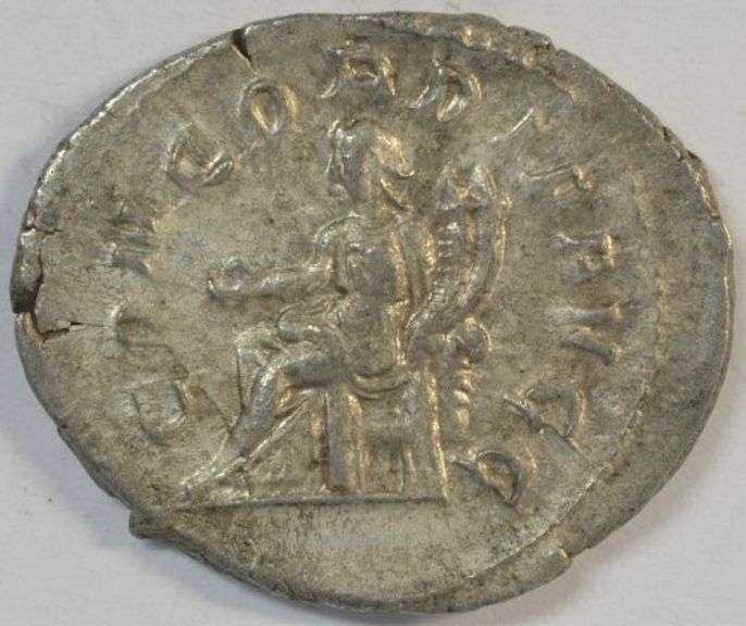 Original Otacillia Severa Roman Silver Piece, 244-249 AD