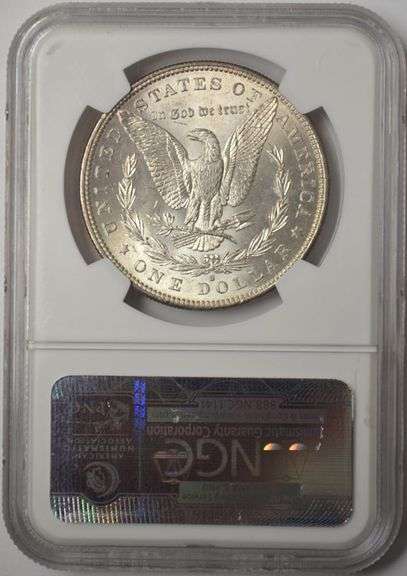 1882-S Morgan Silver Dollar NGC MS63