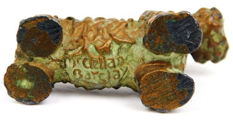 1930's Bronze McClellan Barclay Miniature Scottie Dog