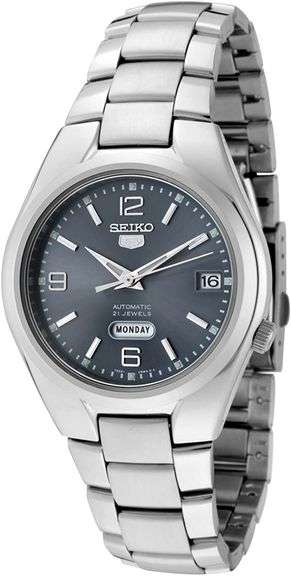Seiko Grey Dial Automatic, New In Box.