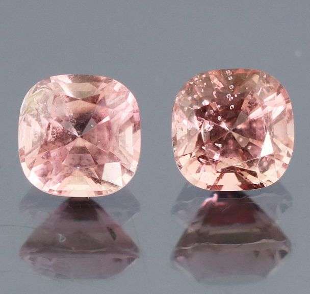 Dynamic 2.12ct pink Spinel set