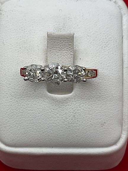 CERTIFIED 14K GOLD AND DIAMOND RING