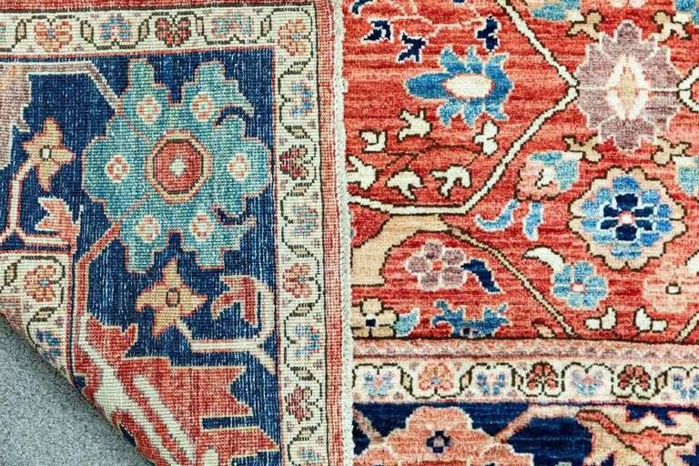 Handmade Khotan 6.3x9.3