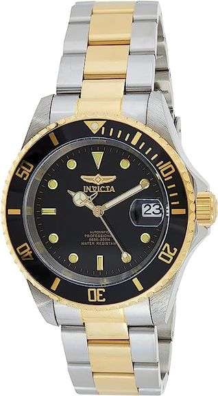 Invicta Black Dial Automatic, New In Box.
