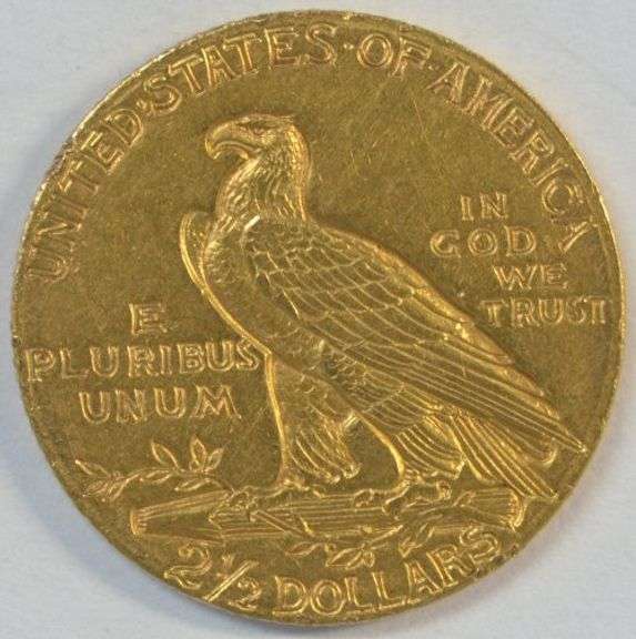 Very flashy 1910 US $2.50 Indian Gold Piece